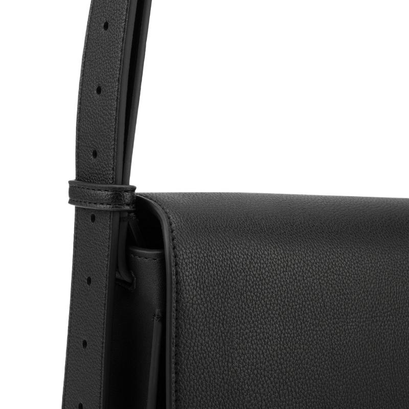 New CALVIN KLEIN Synthetic Material Crossbody Bag, Shoulder Bag Men's Space Black 4D3034G-UB1
