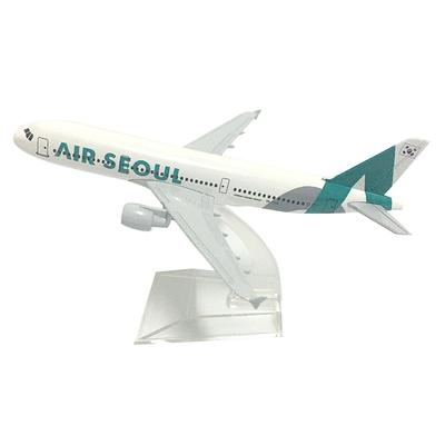 16cm Diecast Metal Korean Air Seoul Airlines A380 Aircraft Model, JEJUAIR  Force One Airplane Model Toy for Christmas Gift Home Decor
