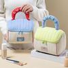 Portable Cosmetic Bags Lipstick Skincare Products House Makeup Bag Travel with "Lucky" Handle