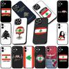 Lebanon Flag Emblems Casing Phone Cover for Xiaomi Redmi Note 12 11 10 Pro 10A 10C 12C 14C A4 Note12 5G Soft Case