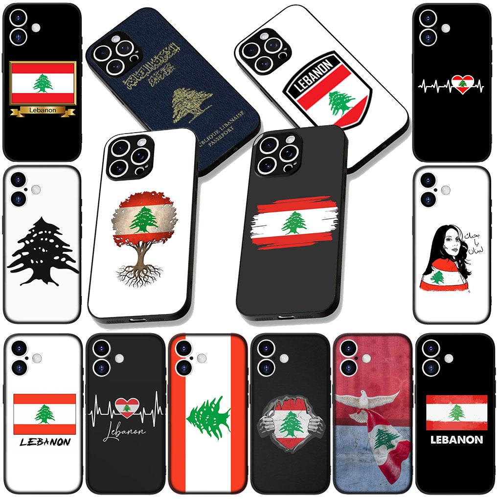 Lebanon Flag Emblems Casing Phone Cover for Xiaomi Redmi Note 12 11 10 Pro 10A 10C 12C 14C A4 Note12 5G Soft Case