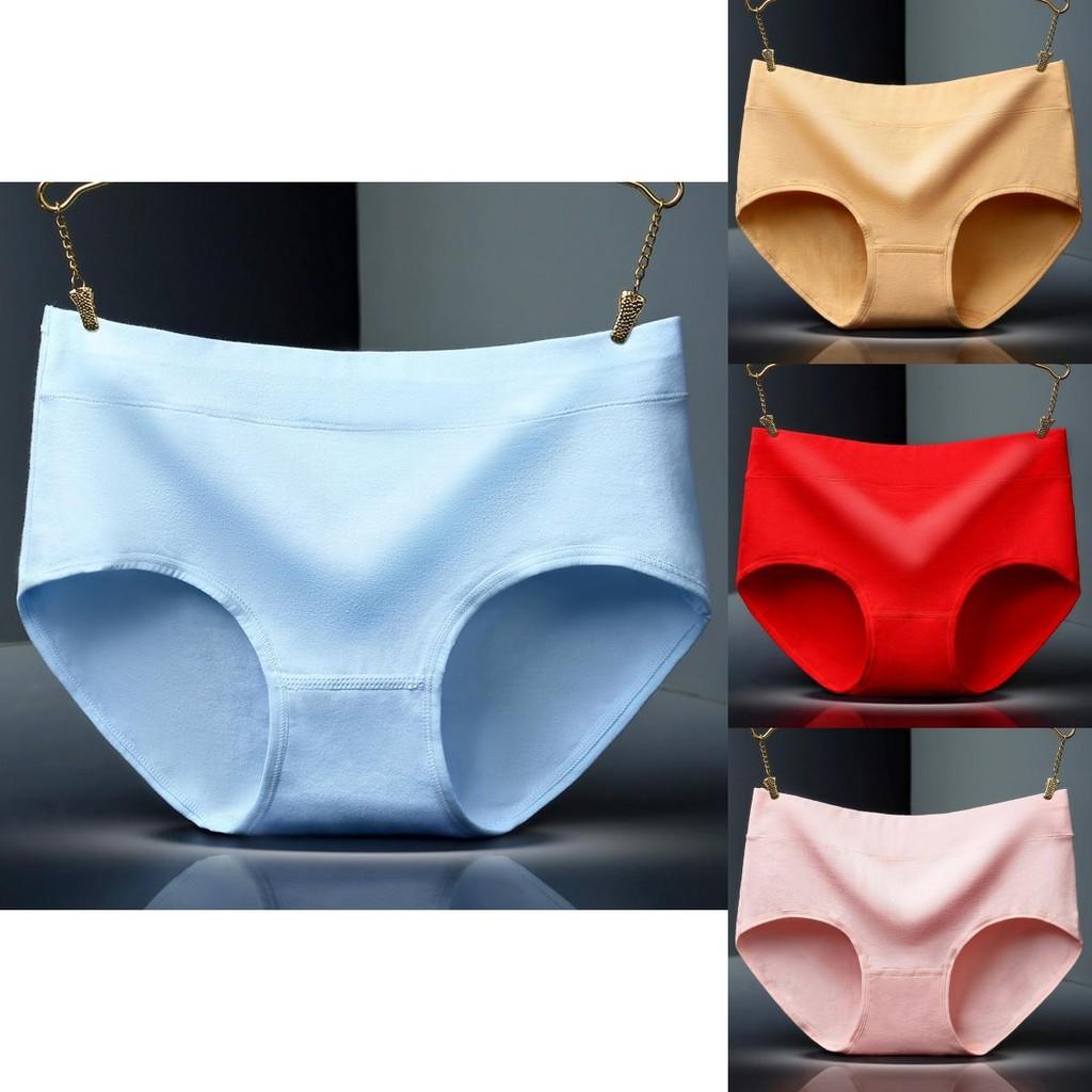 Waist Mid Cozy Cotton Panties For Women Stylish Breathable Fabric With Fit Comfortable