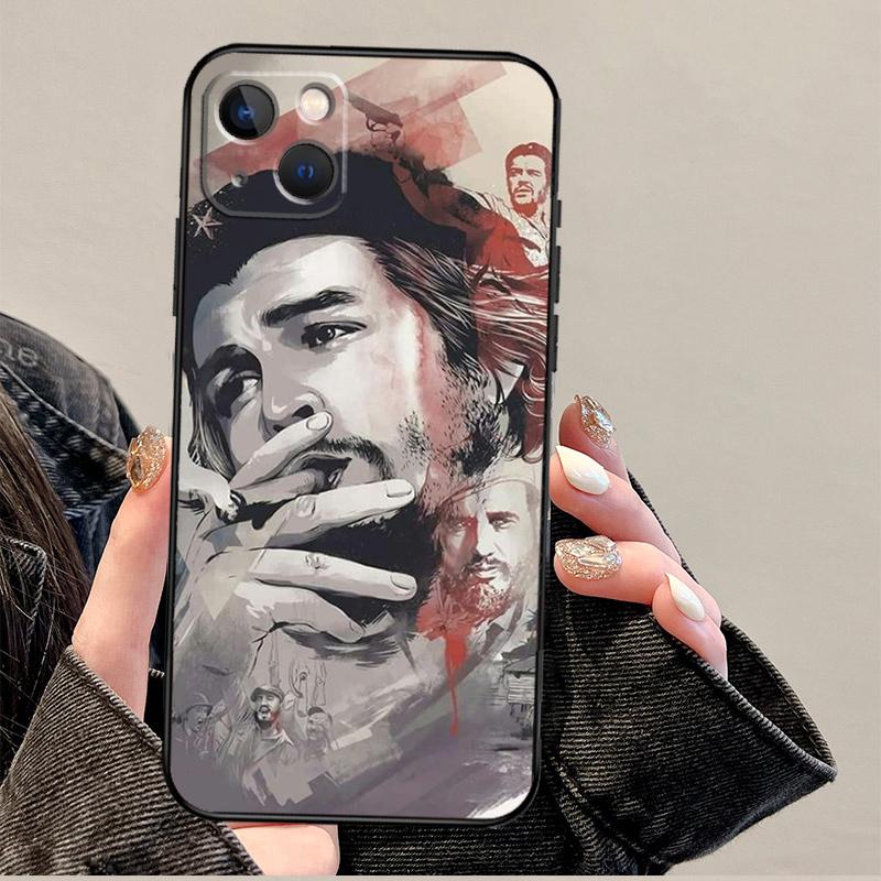Che Guevara Funda For iPhone 15 16 Pro Max 12 13 Mini 11 14 Pro Max XS X XR 15 16 Plus Case