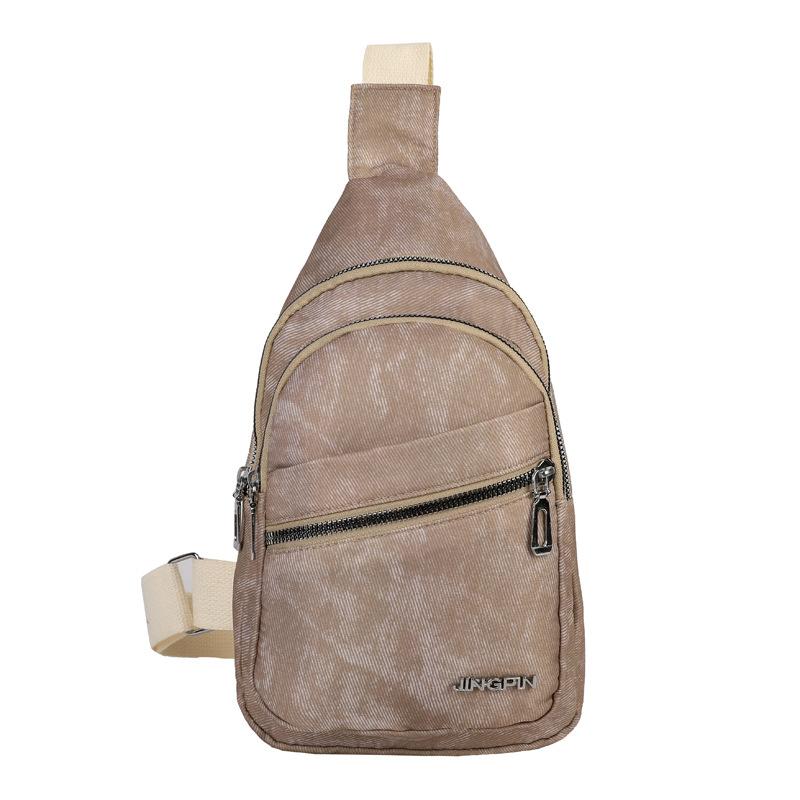 Geestock Women s Crossbody Bag Style Versatile Soft Leather Chest Bag Large Capacity Casual Fashion Travel Shoulder Bag Handbags