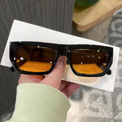 Vintage Style Sunglasses Women Rectangle Shape UV400 Protection Women Sun Glasses Hot Selling Men Glasses