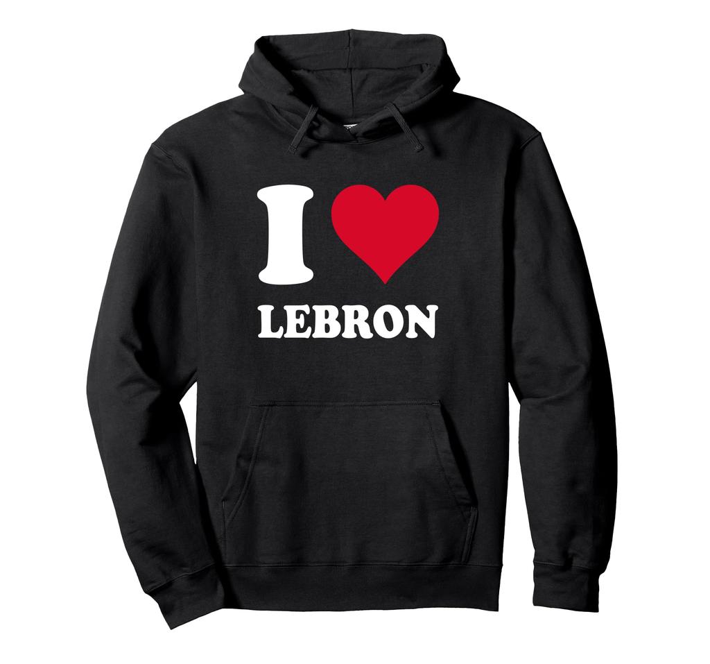 Red Heart I Love Lebron hoodie