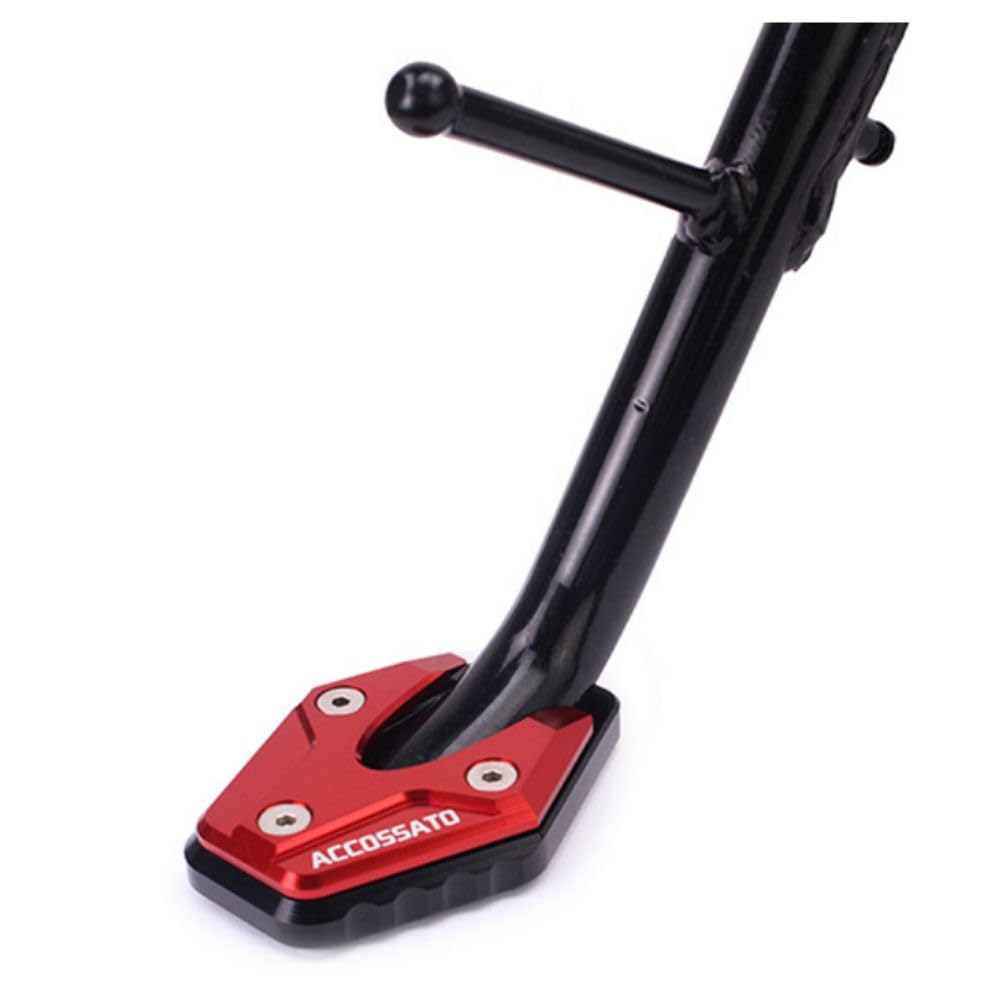 PLEAVIT Bike Side Stand Plate Extension Pad End Universal (Gray)