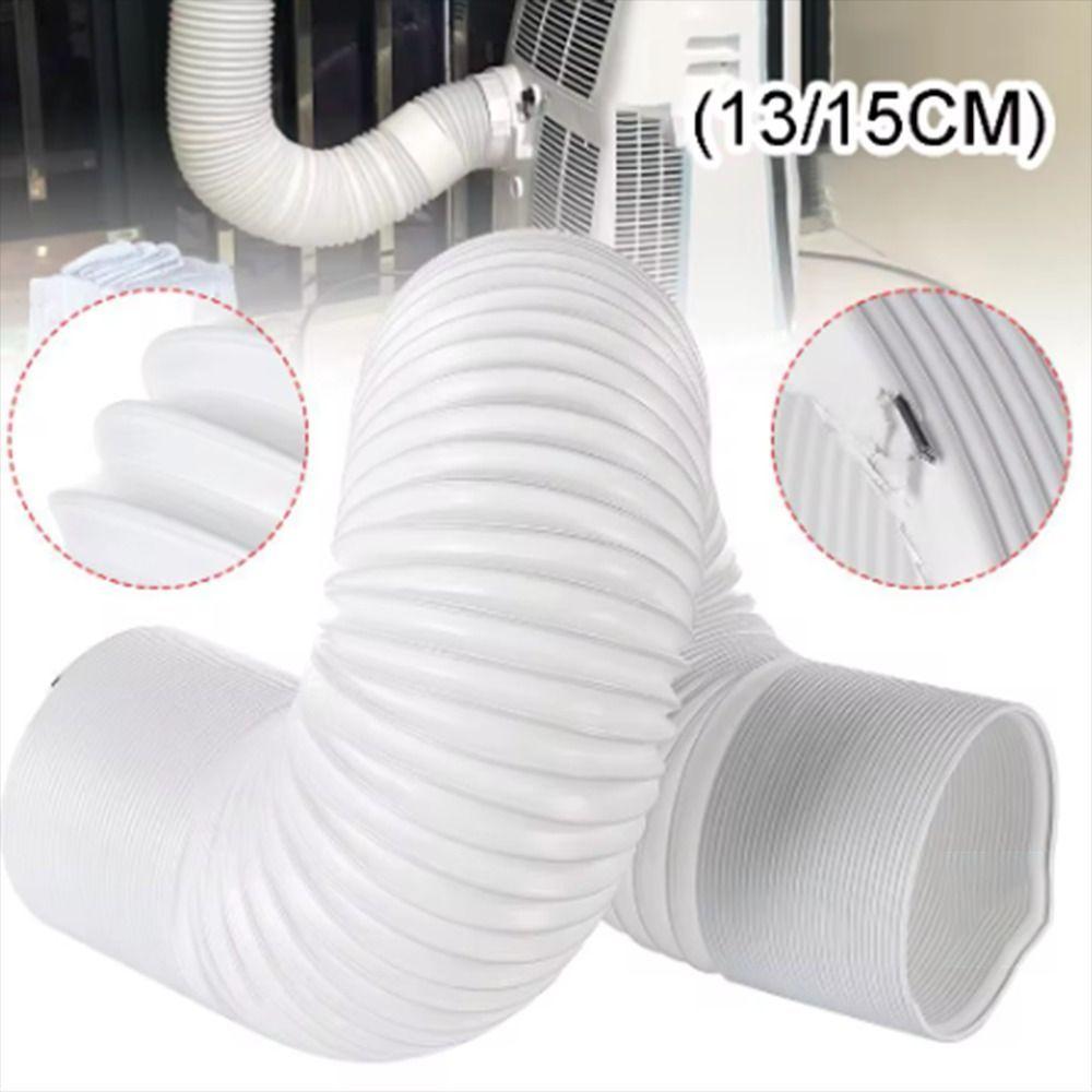 Flexible AC Vent Duct Pipe 150/200CM Exhaust Pipe for Mobile Air Conditioning Home Ventilation