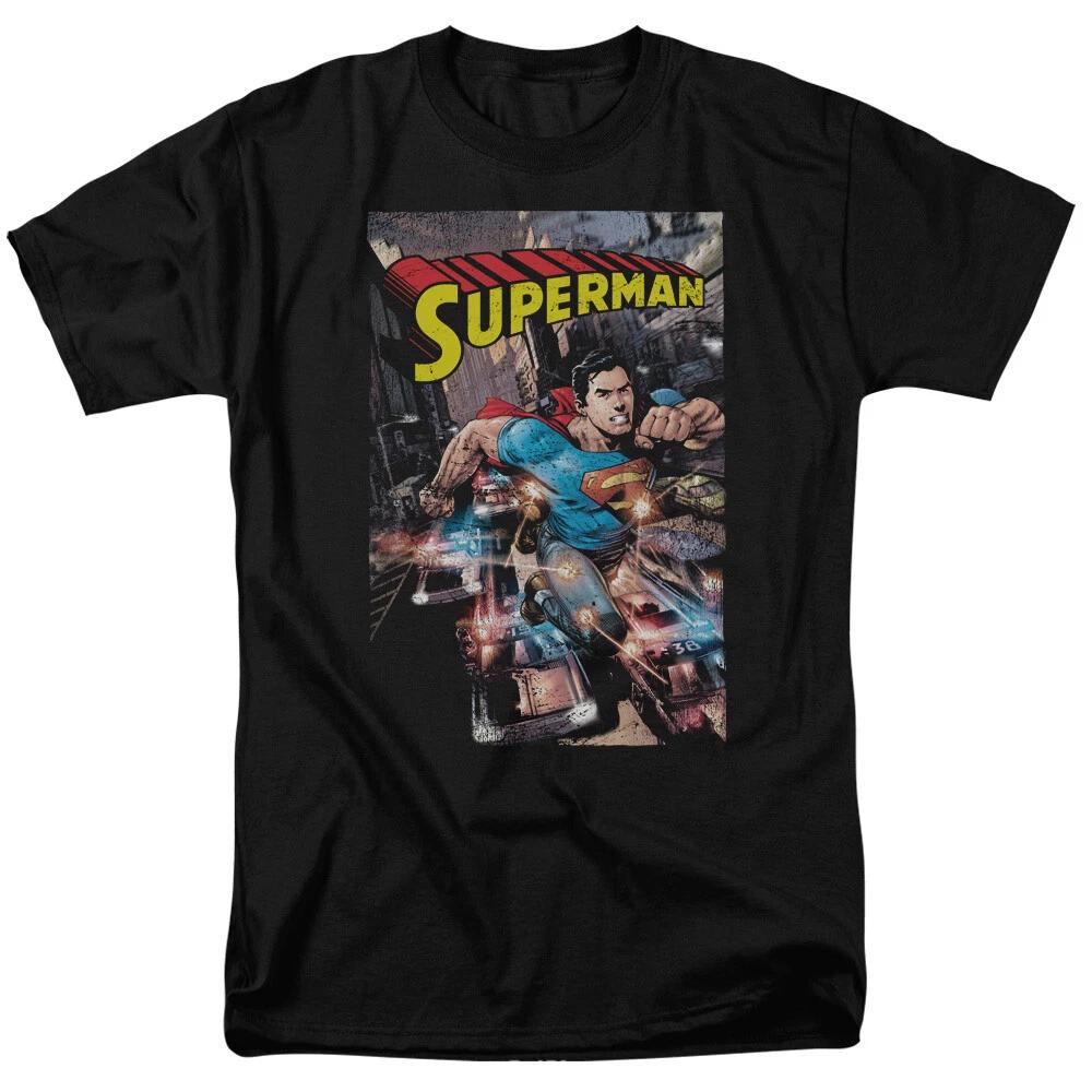Superman  Action One  T-Shirt - Regular or Tank - to 6X M