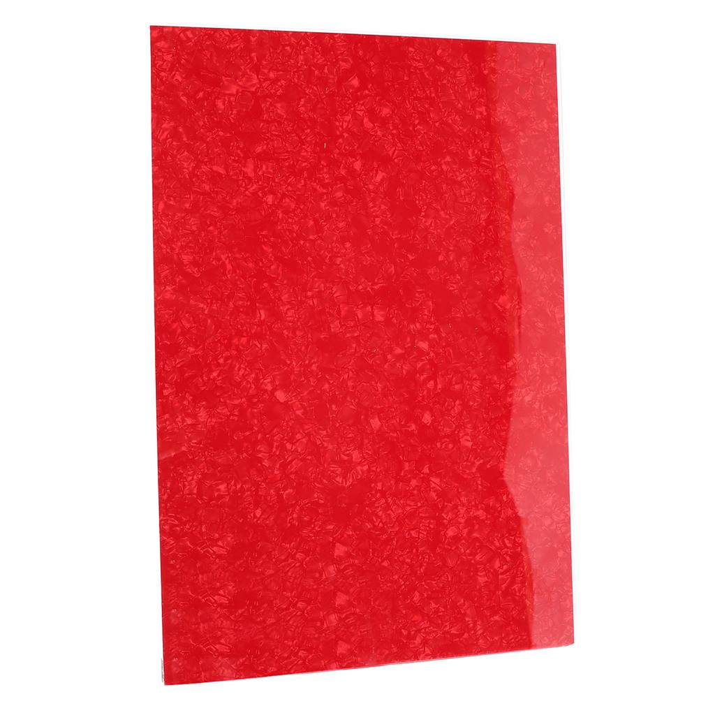 Guitar Bass Pickguard Blank Material Scratch Plate Backplate Sheet 3 Layer Celluloid PVC Replacement
