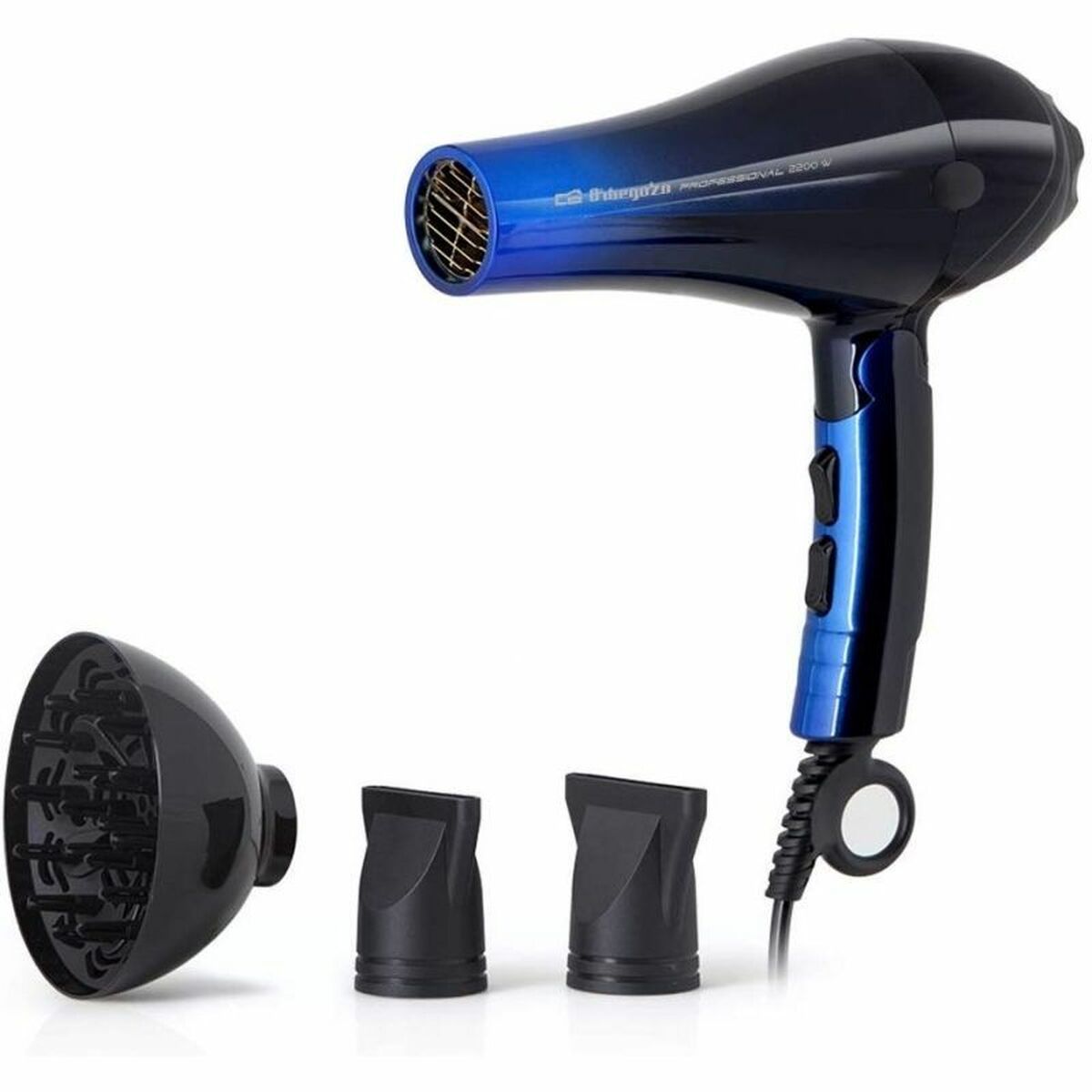 

Sèche-cheveux Orbegozo SE2085 2200 W Noir Noir/Bleu