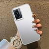 The new colored silver case is suitable for OPPOREALME10PRO mobile phone case X6PRO matte 12PRO/10PROPLUS.