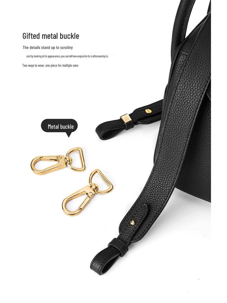 Äkta Läder Lindy Axelremersättning - Crossbody/Underarm Modifieringstillbehör