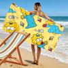 Maggie Print Beach Towel, Large Soft Quick Dry Towel for Beach Camping Swimming