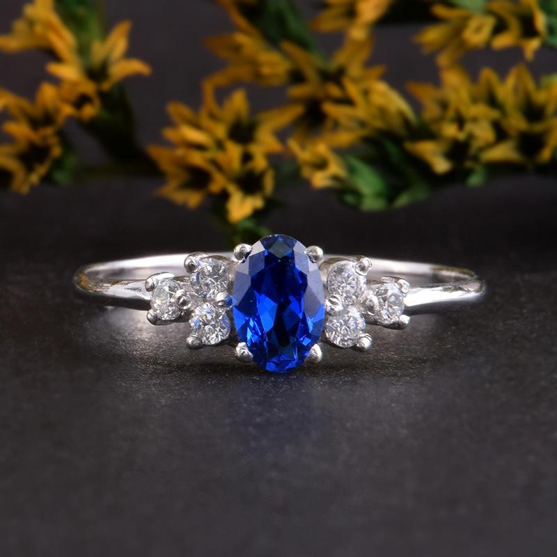 1Pc Fashion Fashion Trend Wedding Ring Oval Ring Multifunctional Ring