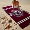 Asciugamano da Spiaggia in Microfibra con Stemma delle Aquile di Mare Maschile, Leggero e Asciugatura Rapida, per Viaggi Estivi, Essenziale per la Spiaggia, Piscina