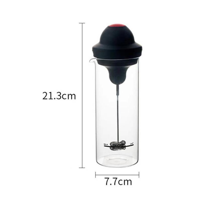 Elektrický mixér na mléko Fr Whisk Dri Mixer na kávu Mini napěňovač Kávovar Mixér na mléčný koktejl Mixér z nerezové oceli Bubber Maker