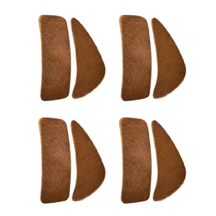 

4 Set Split Moon Design Furs Arrows Rest Pad Recurve Accessories for Providing Superior Slip Resistance During Activity 1