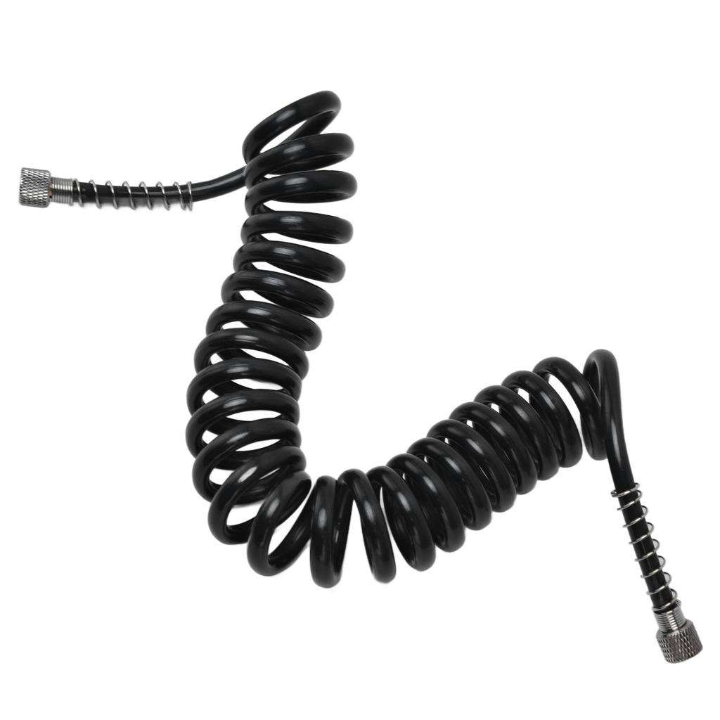 Air Hose Polyurethane Coil Air Hose with G1 8 Female Thread Fittings for Paint Airbrush Accessories