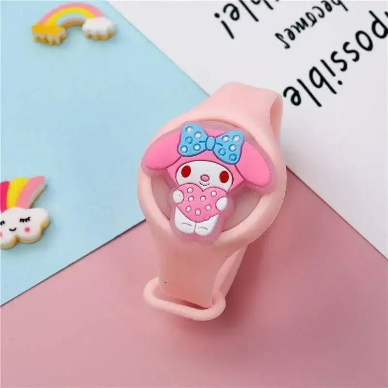 Children's Mosquito Repellent Cartoon Toy Flash Bracelet Cute Summer Outdoor Rabbit Dog Pink Anti Mosquito Bite