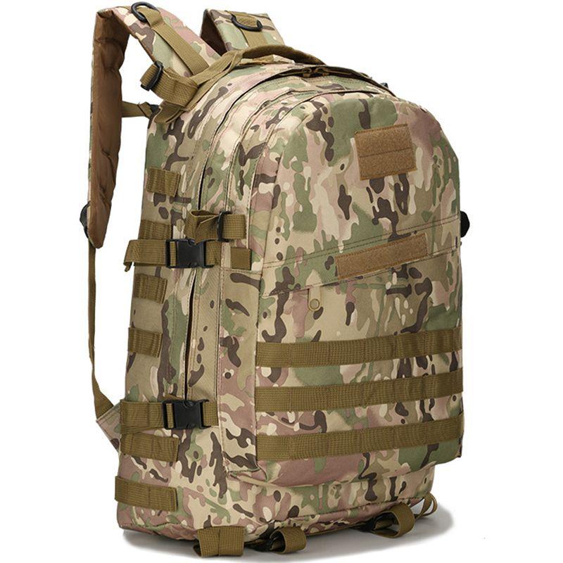 Military Tactical 40l Shoulder Backpack Rucksack Hiking Camping Trek Bag Outdoor