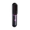 Mini Cordless Hair Straightener Brush, Portable USB Charging Hair Straightener Comb with Negative Ion, Anti-Scald & Auto-Off for Women Travel