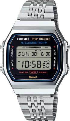 Digital Watch ABL-100WE-1A with Mobile Link, Bluetooth, Step Tracker, Unisex, Silver, Overseas Model [Parallel Import]
