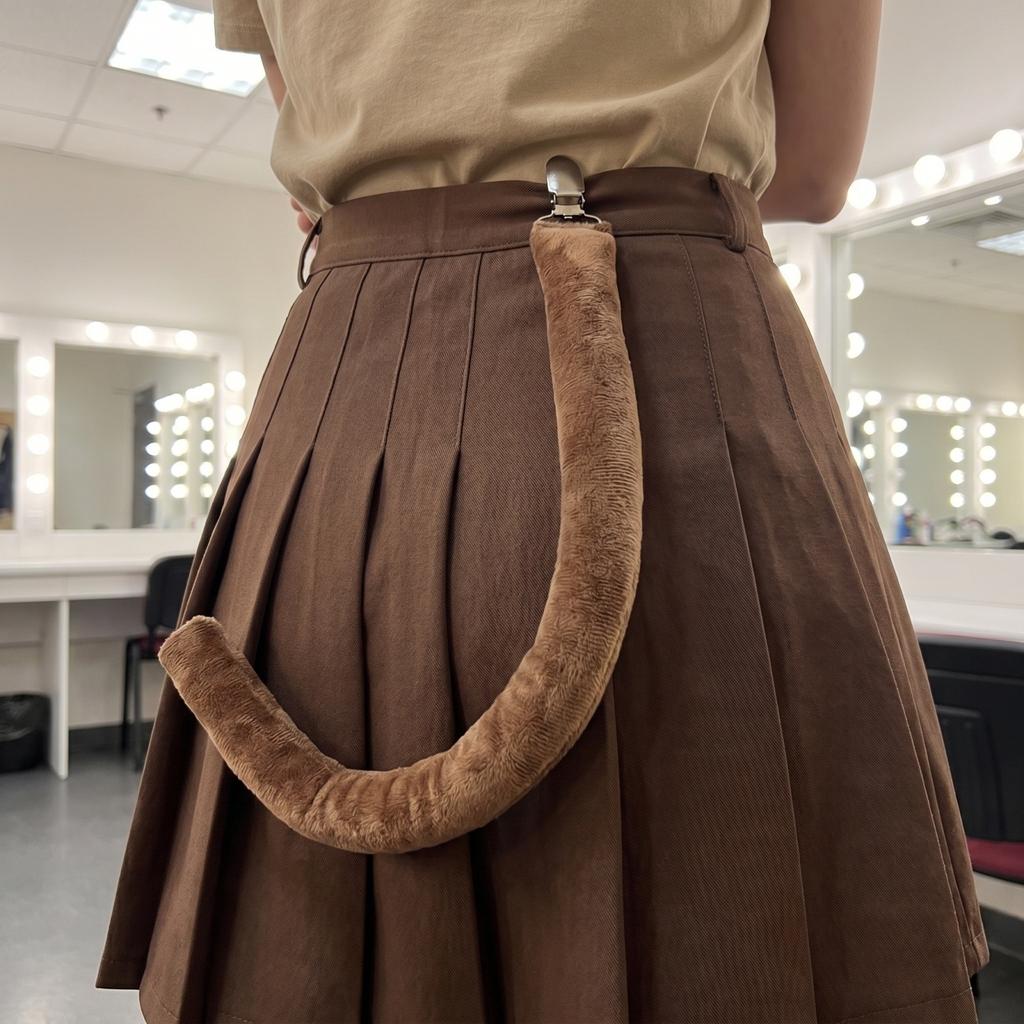 Ears Headband and Tail Costume Set for Animal Role Play