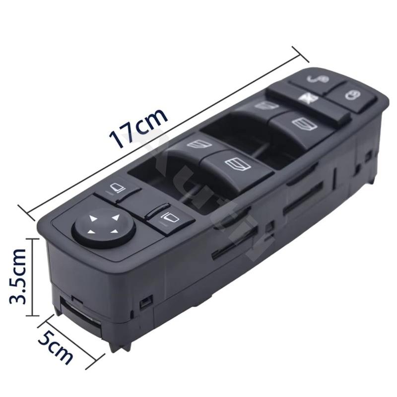A1698206610 1698206610 for Mercedes W169 W245 W164 W251 A B M R Class Front Left Master Power Window Switch 3Pin Car Accessories