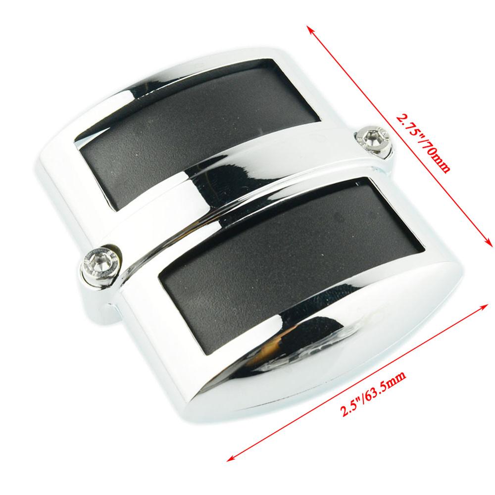 Motorrad Chrome Getriebe Schalthebel Peg Bremspedal Abdeckung Für Yamaha V-Star XVS 650 950