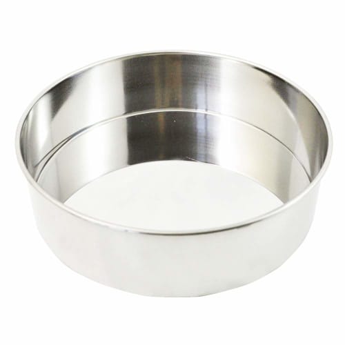 Kai House Select Stainless Steel Whole Cake Pan (DL6109) with Removable Bottom, 20cm, Easy To Clean, Made In Japan