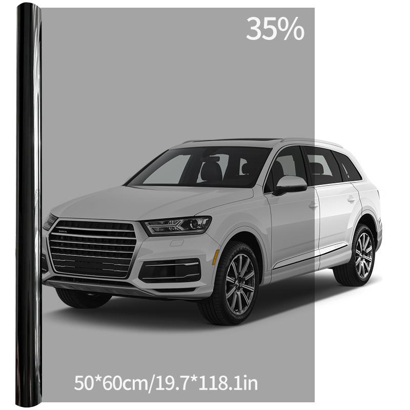 Černá soukromá skleněná fólie ochrana proti UV záření okenní samolepky samolepicí DIY fólie na okna nákladních aut a automobilů odolná proti výbuchu odnímatelná