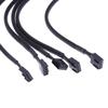 5pcs/lot 4 Pin PWM Connector Case Fan Extension Power Cable Case for Compure CPU System for Computer Case Fan 26cm