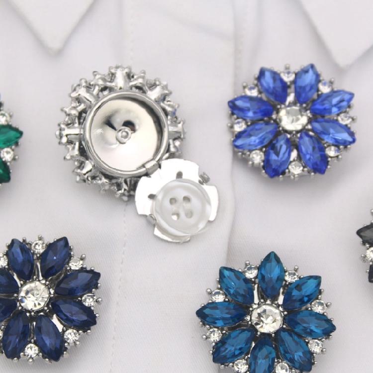 Scratch Resistant 25mm Glass Cufflinks Perfect For Weddings And Office Meetings Round Smooth Front
