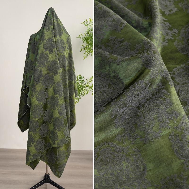 Китайский стиль тисненый жаккардовый атласный шелковый материал мягко драпирующийся атласный парчовый материал для DIY Ципао Ханьфу Платье Ципао Одежда 50x155cm