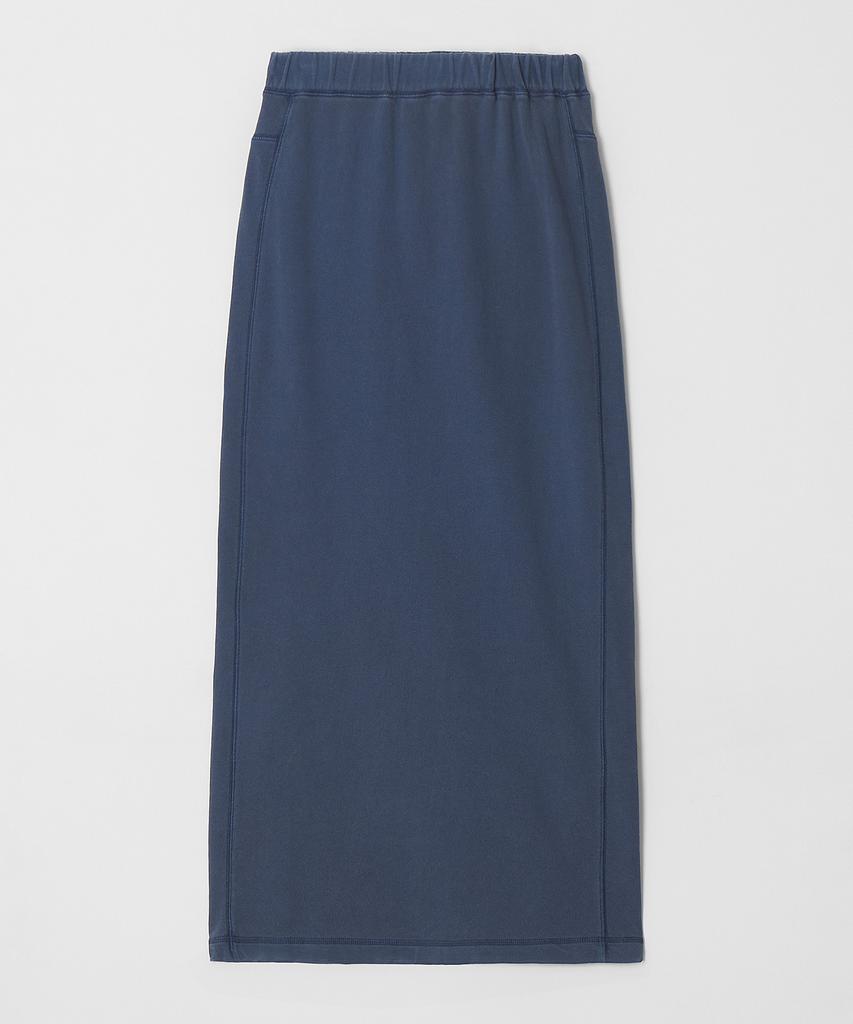 Jeonggamseutyudio Pigment Dyed Sweat Maxi Skirt_2 Color