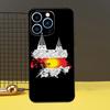 Yazidis Flag Phone Case For iPhone 13 12 14 11 15 Pro Max Plus Mini 7 8 SE 2020 2022 X XR XS Max Cover