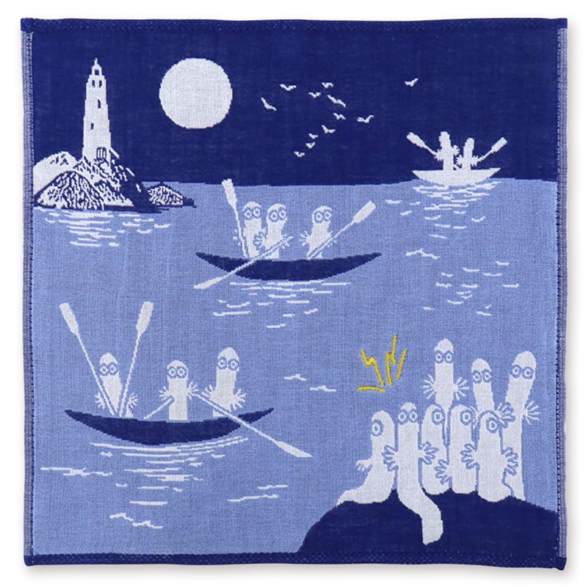 

Полотенце Miyamoto JIKAN STYLE MOOMIN Тройная марля Ночь 25 x 25 05864 Носовой платок, Море, Темно-синий, Прибл.. см,