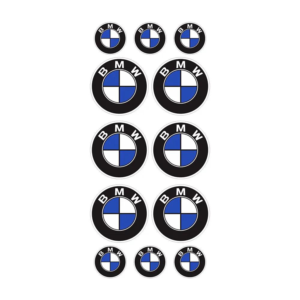 

Светоотражающая водонепроницаемая мягкая клейкая наклейка с 3D логотипом BMW для мотоциклов S1000 RR и R1250 GS, гоночная декорация
