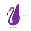 Outdoor Swirl Flamingo Bird Wind Spinner Garden Sculpture High Quality Weather Resistant Decorative Backyard Patio Party