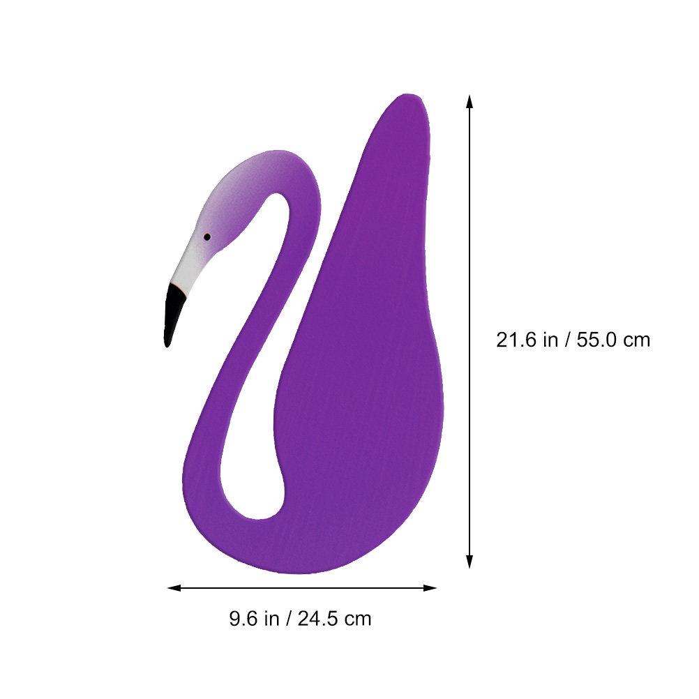 Outdoor Swirl Flamingo Bird Wind Spinner Garden Sculpture High Quality Weather Resistant Decorative Backyard Patio Party