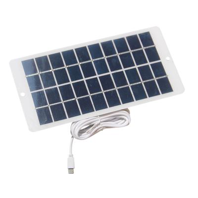 4.5W Solar Panel for Security Camera Outdoor, 5V USB C Solar Panel Charger for Rechargeable Battery Powered Camera