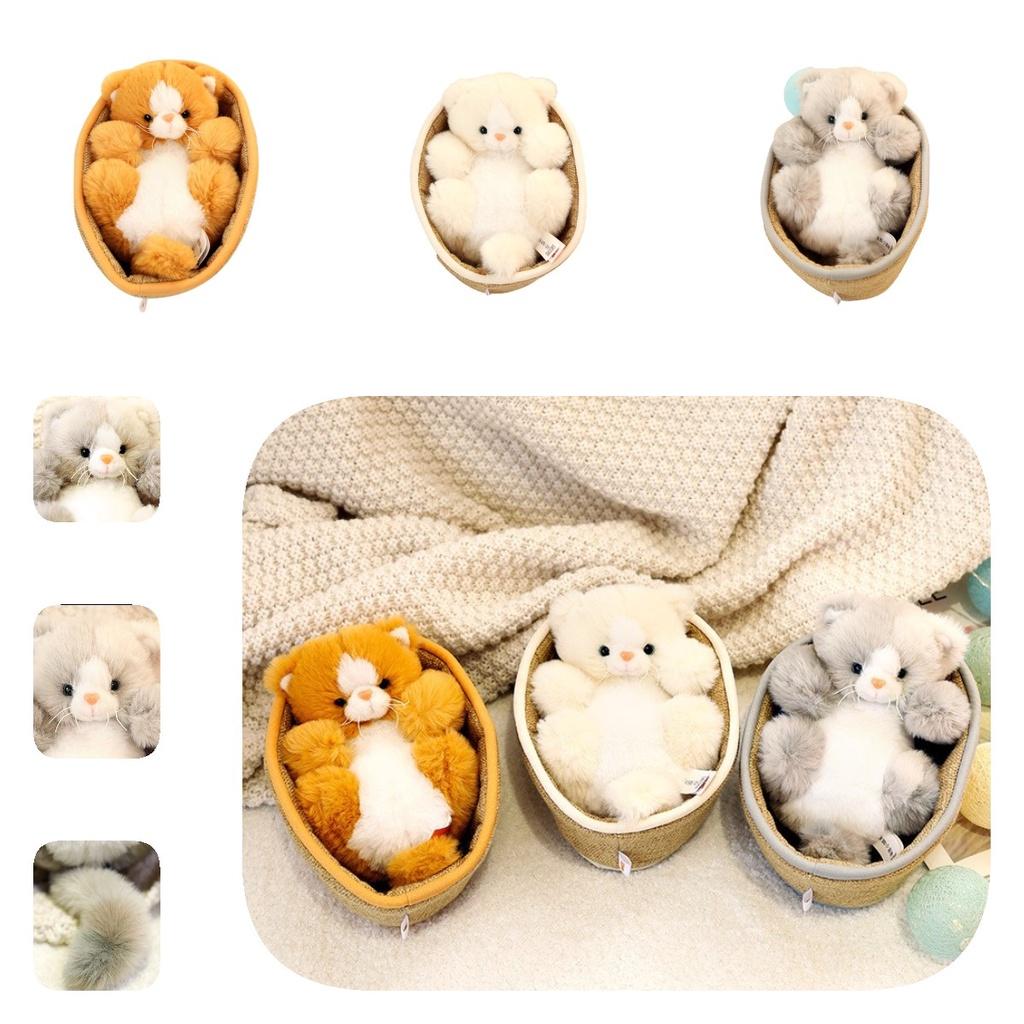 Cute Plush Cat Toy Wholesale Feline Dolls Ideal Birthday Gift