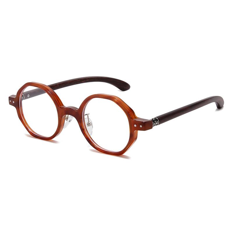 Anti Blue Light Cat Eye Fashion Retro Eyebrow Glasses  New Leopard Print Anti Radiation Simple Versatile Unisex Glasses