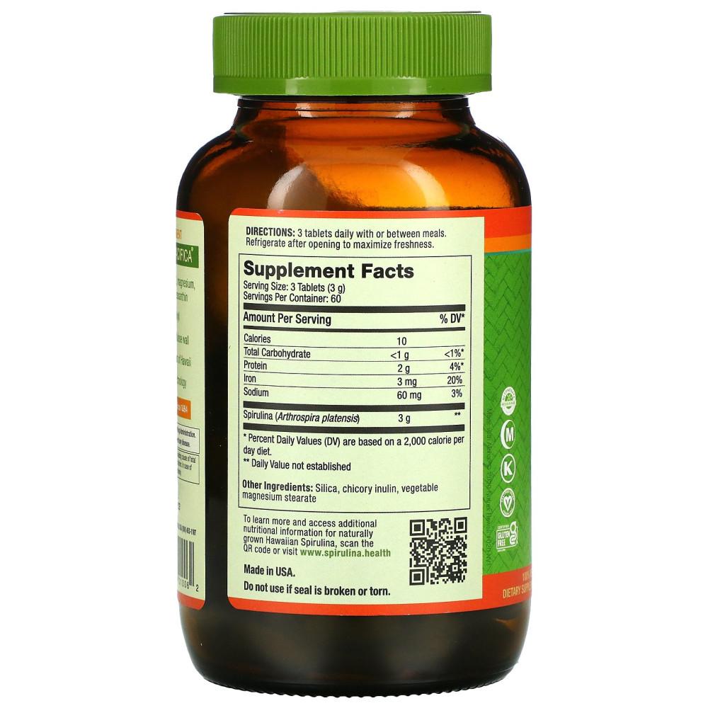 Nutrex Hawaii Pure Hawaiian Spirulina 1000mg, 180 Tablets