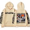 Hot Anime Bleach Kurosaki Ichigo Graphic Printed Hooded Men Women Manga Hoodies Loose Casual Sweatshirt Harajuku Male Streetwear