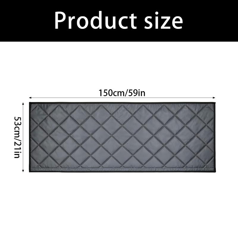 Black 210D ponderous Fabric Portable refrigerating Hose Case For Energy Saving And Heat Retention