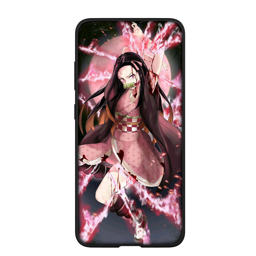Case for iPhone 17 16 15 Xiaomi Poco F8 F7 X7 X6 M8 C85 C75 C71 Redmi Note 14 13 12 11 Pro Max A3 14C 13C 15C Daki Gyutaro Demon Slayer Nezuko Cover