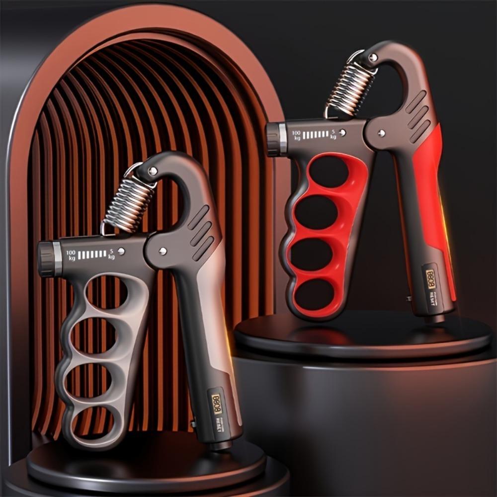 

Grip Grip for Men s Professional Hand Training 100kg Adjustable New Electronic Handshake High-end Counting Grip. червоний