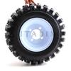 ATV 16 Inch Tubeless Wheels 16x6.50-8 Vacuum Tyre With 8 Inch Iron Hub for Snowplow Lawn Mower Farm Vehicle Tool Car Tire Parts